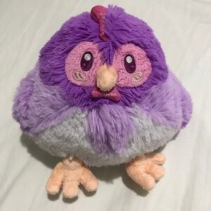 Squishable Party Snacker Purple Hen Soft Plush Toy Cute 6.5"